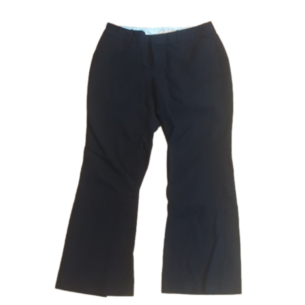 Banana Republic 8 P petite Martin fit black chino pants